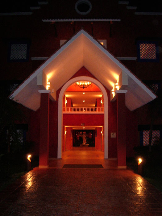 10) entrance to our hotel WING