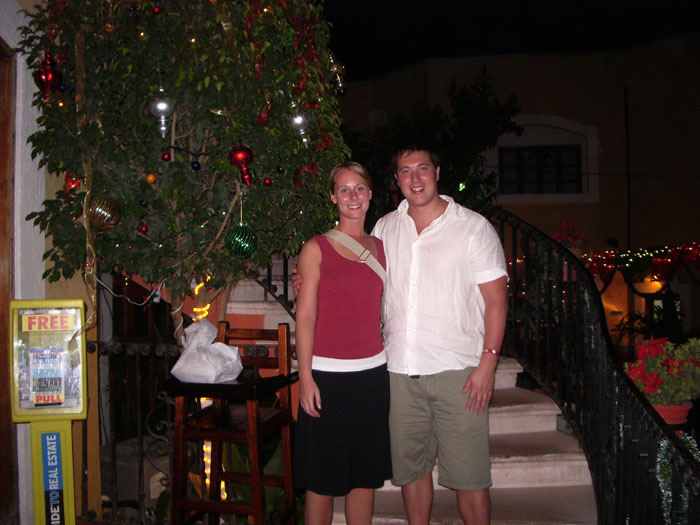 30) us leaving the restaurant